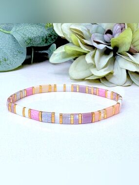 Miyuki Tila Bead Bracelet